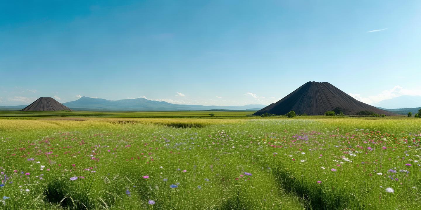 云州区火山群周边退耕还草3万亩,重塑原始生态景观